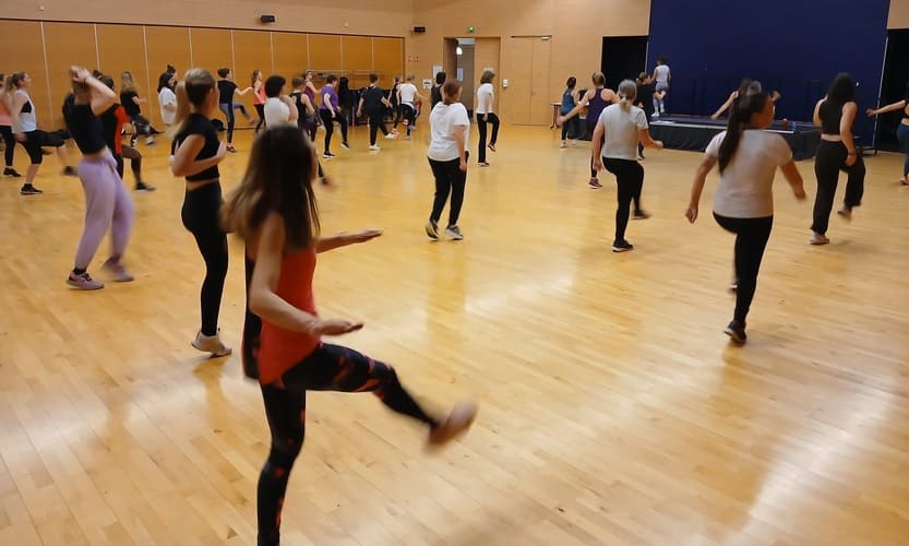 Zumba à l'Atrium à Gilly-sur-Isère